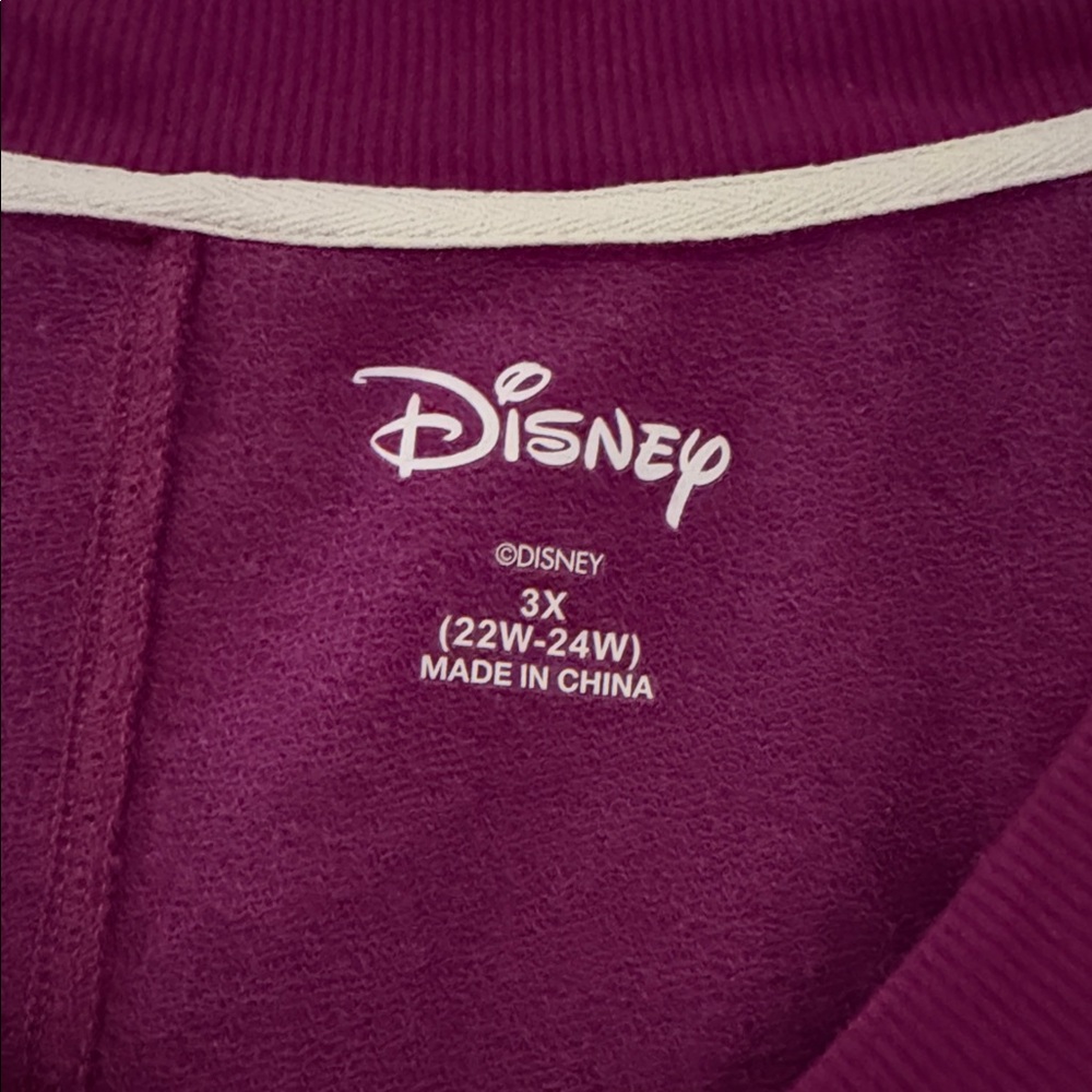 Disney Women's Pullover Sweatshirt - Berry